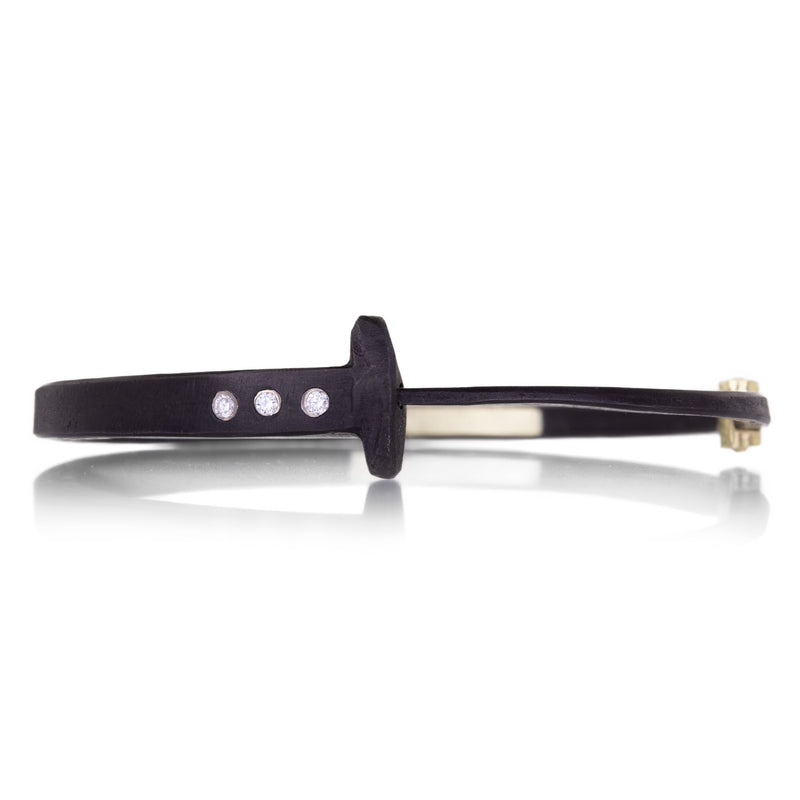 Pat Flynn Diamond Bezel Set Nail Bracelet | Quadrum Gallery
