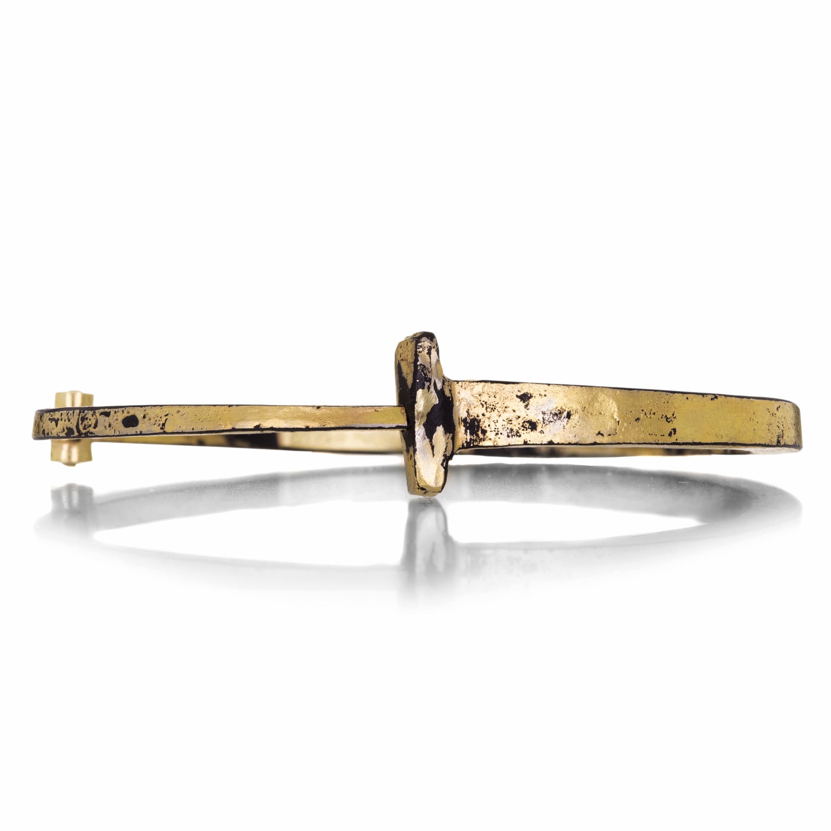 Pat Flynn Iron Nail Bracelet with 22k Super Dust | Quadrum Gallery