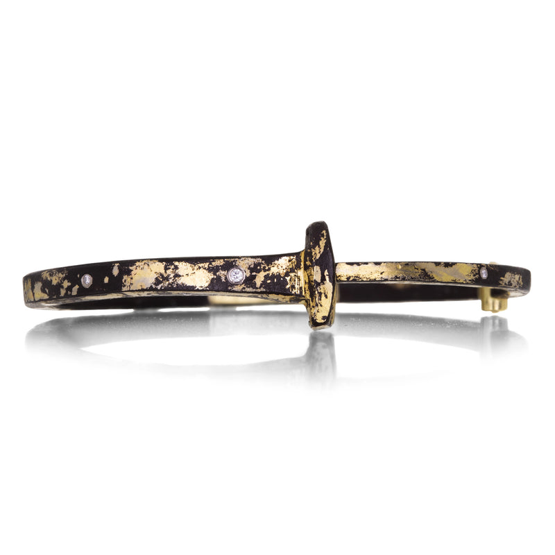 Pat Flynn 9 Diamond 22k Dust Nail Bracelet | Quadrum Gallery