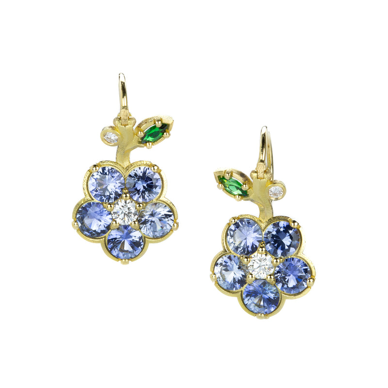 Paul Morelli Large Blue Sapphire Wild Child Earrings | Quadrum Gallery