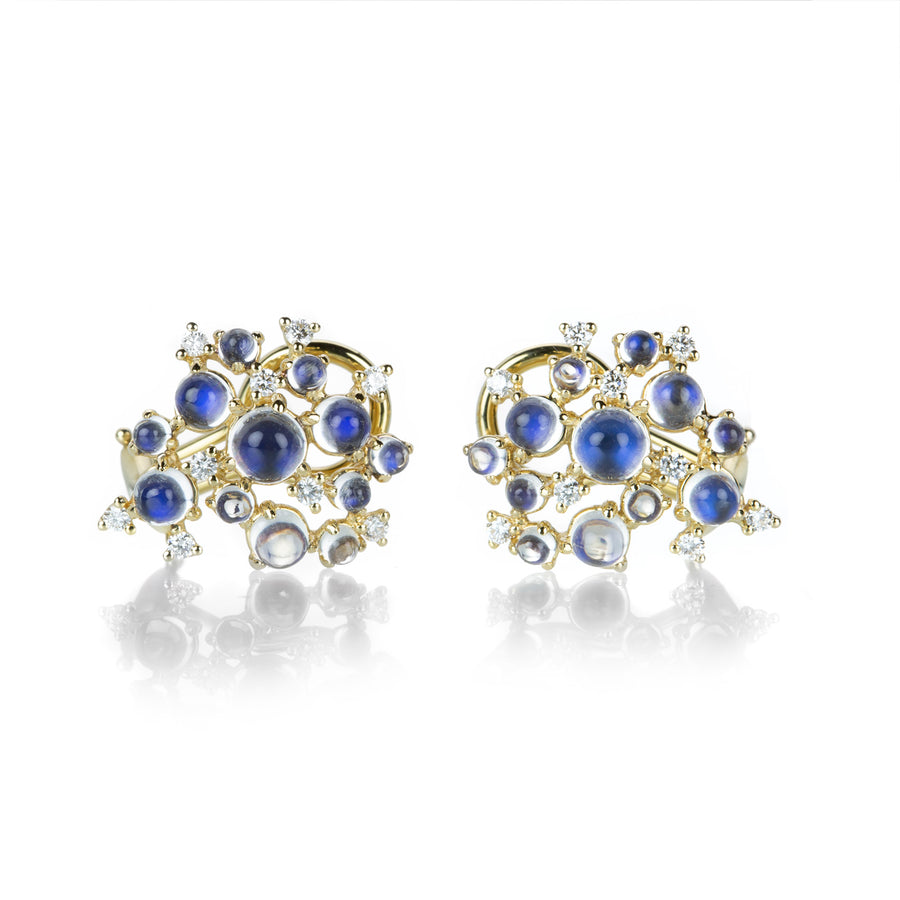 Paul Morelli Small Moonstone Bubble Cluster Studs | Quadrum Gallery