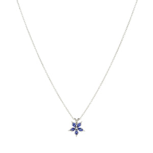 Paul Morelli Blue Sapphire Mini Stellanise Necklace | Quadrum Gallery