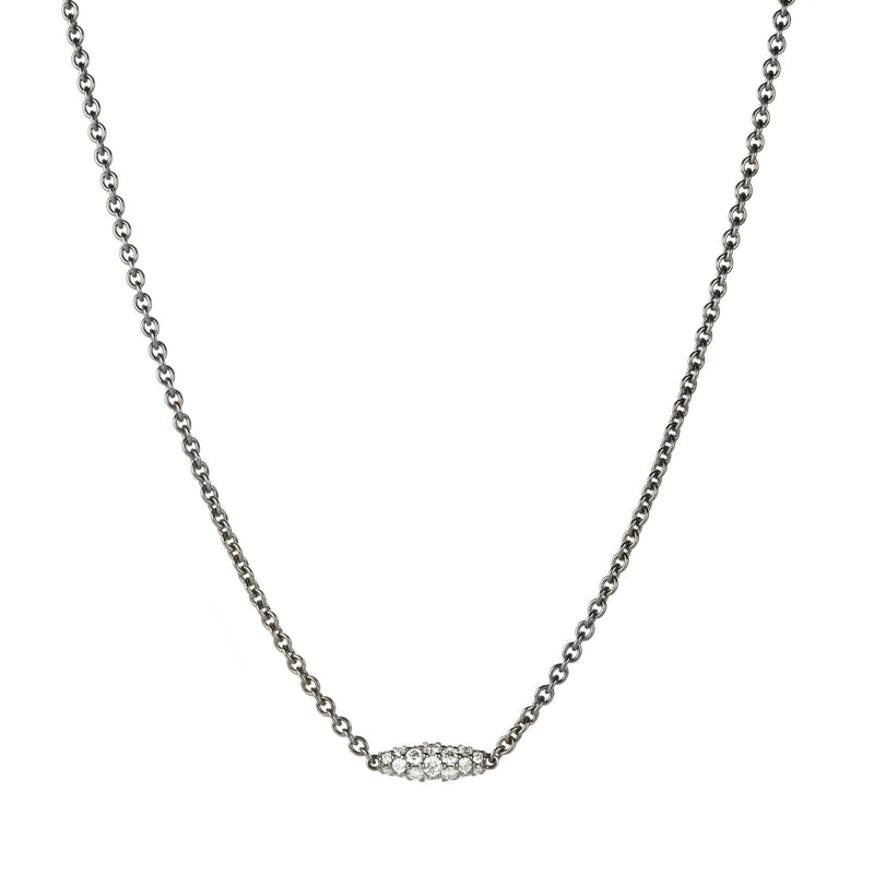 Paul Morelli Black Rhodium Pipette Pendant Necklace | Quadrum Gallery