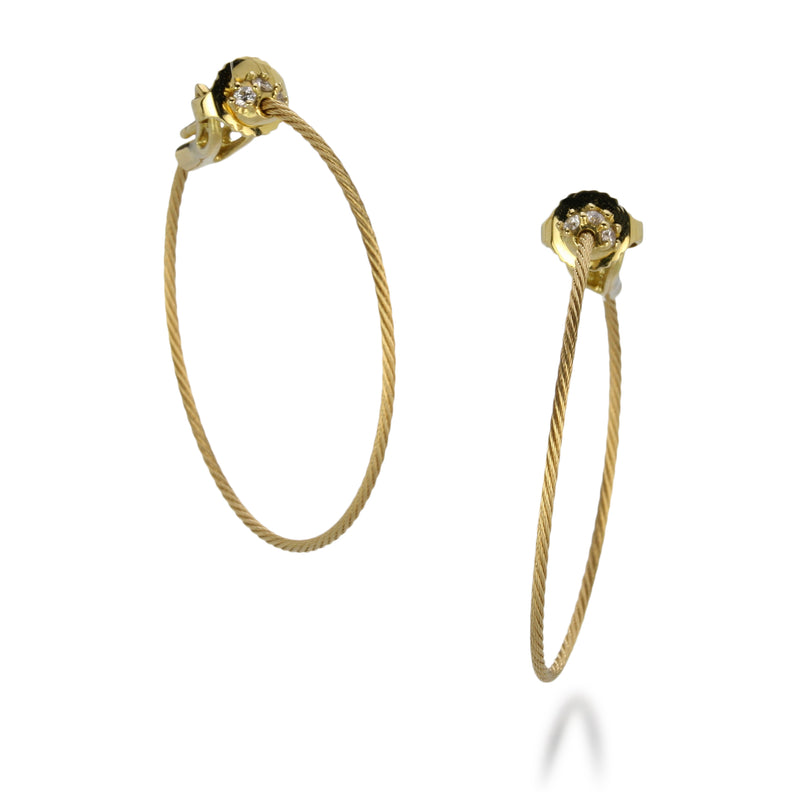 Paul Morelli 30mm Wire Hoop Earrings | Quadrum Gallery