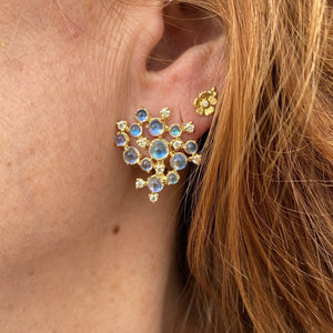 Paul Morelli Large Bubble Cluster Post and Clip Earrings | Quadrum Gallery
