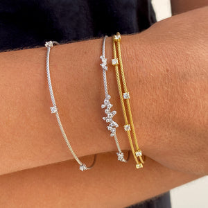 Paul Morelli Wire and Diamond Bracelet | Quadrum Gallery