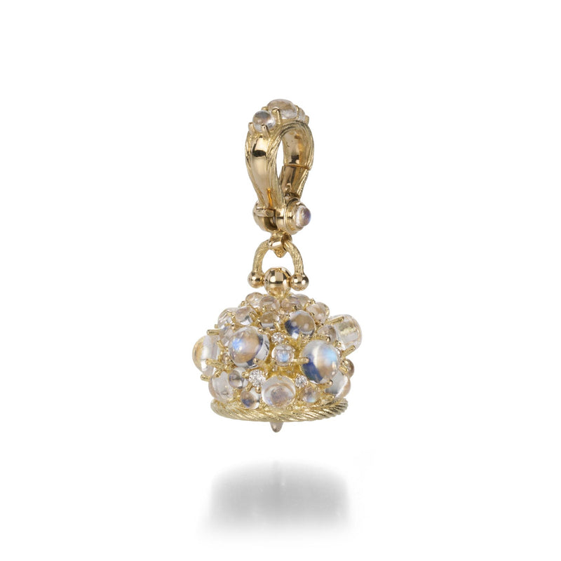 Paul Morelli Meditation Bell with Moonstone and Diamond | Quadrum Gallery