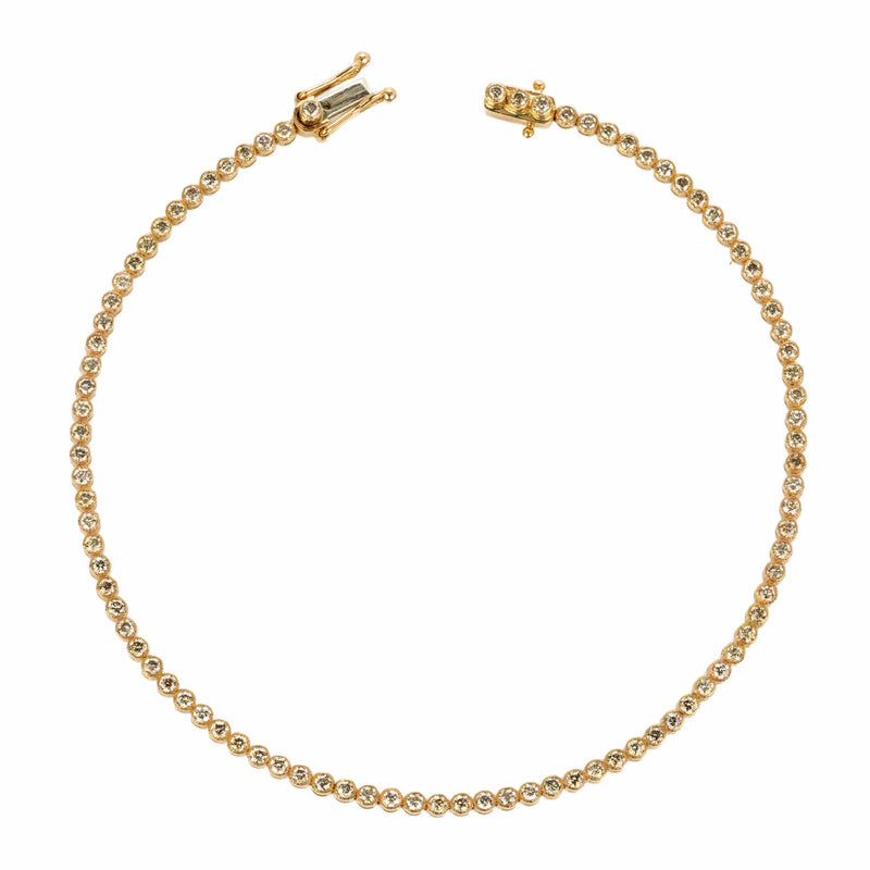 Paul Morelli Cognac Diamond Stitch Bracelet | Quadrum Gallery