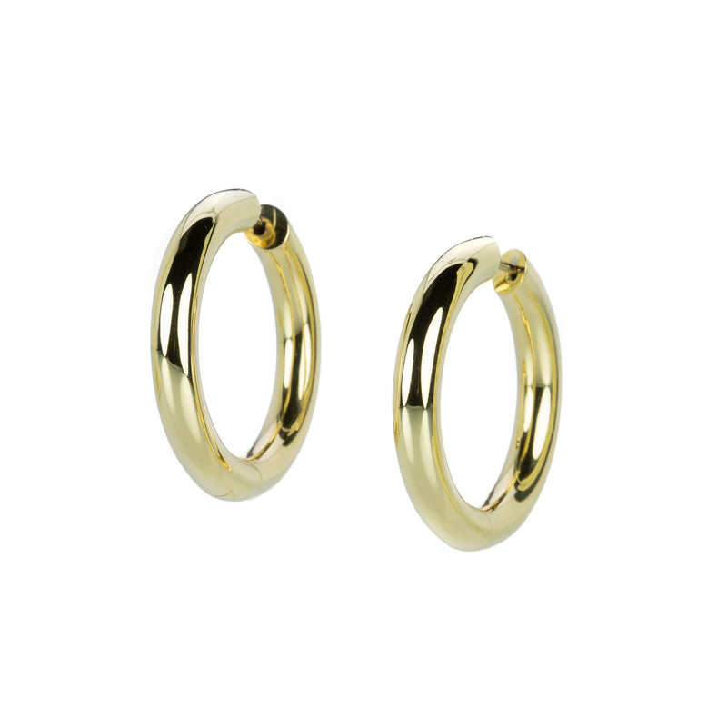 Paul Morelli 18k Yellow Gold 20mm Ultimate Hoops | Quadrum Gallery