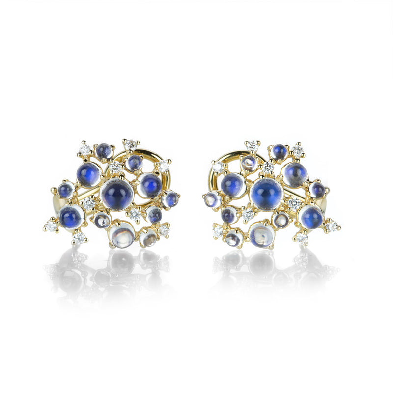 Paul Morelli 18k Small Moonstone Bubble Cluster Earrings | Quadrum Gallery