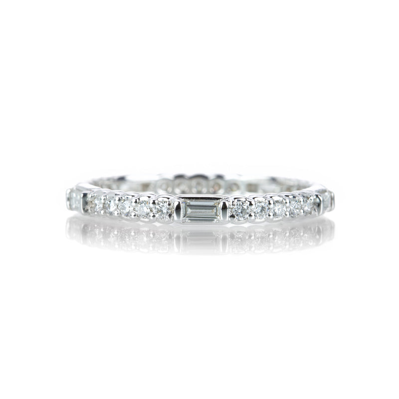 Paul Morelli White Gold Pinpoint Ring | Quadrum Gallery
