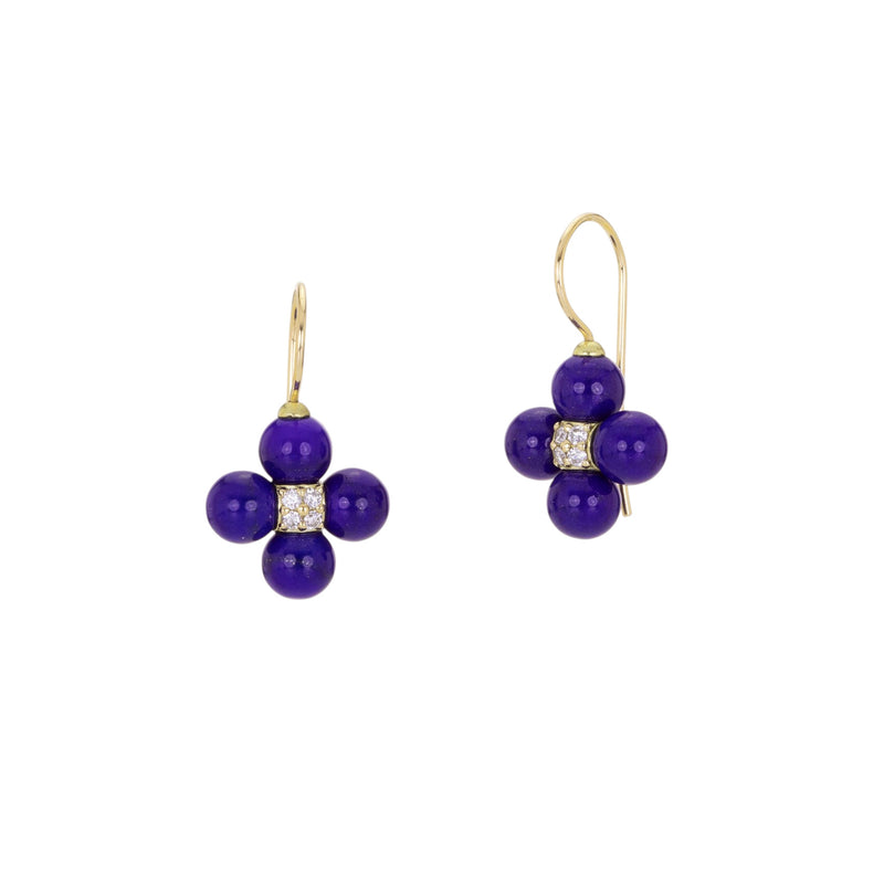 Paul Morelli 18k Lapis and Diamond Sequence Drops | Quadrum Gallery