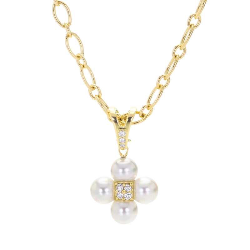 Paul Morelli Sequence Pearl and Diamond Charm (Charm Only) | Quadrum Gallery