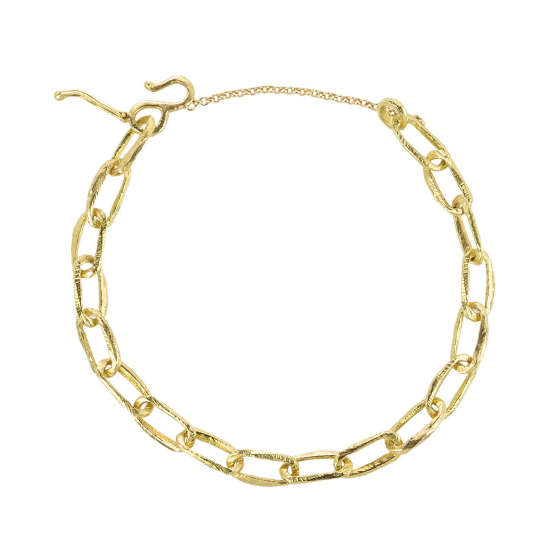 Page Sargisson Hand Carved Paperclip Link Bracelet | Quadrum Gallery