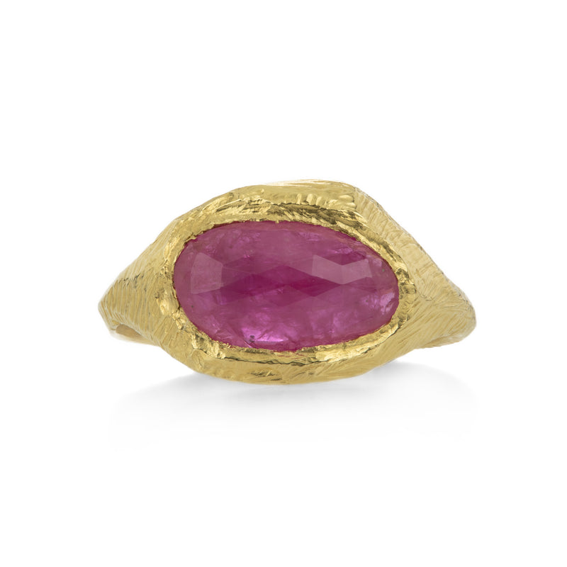 Page Sargisson Ruby Signet Ring | Quadrum Gallery