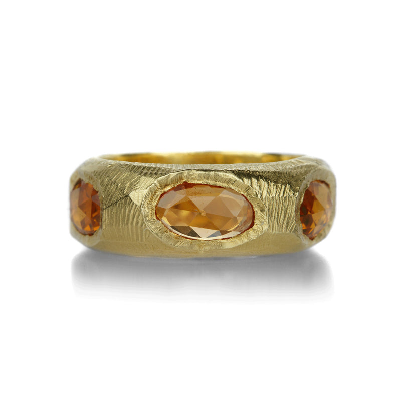 Page Sargisson Orange Ombre Sapphire Band | Quadrum Gallery
