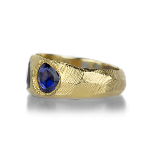 Page Sargisson Triple Blue Sapphire Band | Quadrum Gallery