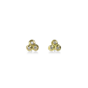 Page Sargisson Triple Diamond Dot Earrings | Quadrum Gallery