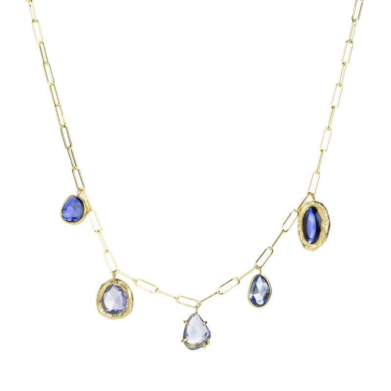 Page Sargisson 18k Ombre Blue Sapphire Necklace | Quadrum Gallery