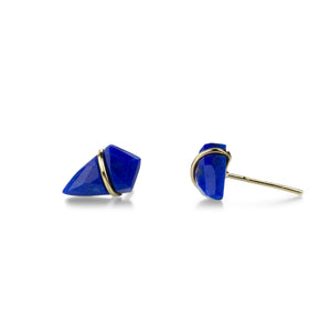 Page Sargisson 18k Small Lapis Kite Studs | Quadrum Gallery