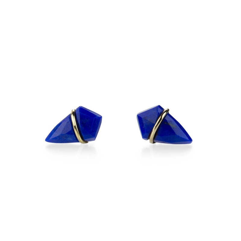 Page Sargisson 18k Small Lapis Kite Studs | Quadrum Gallery