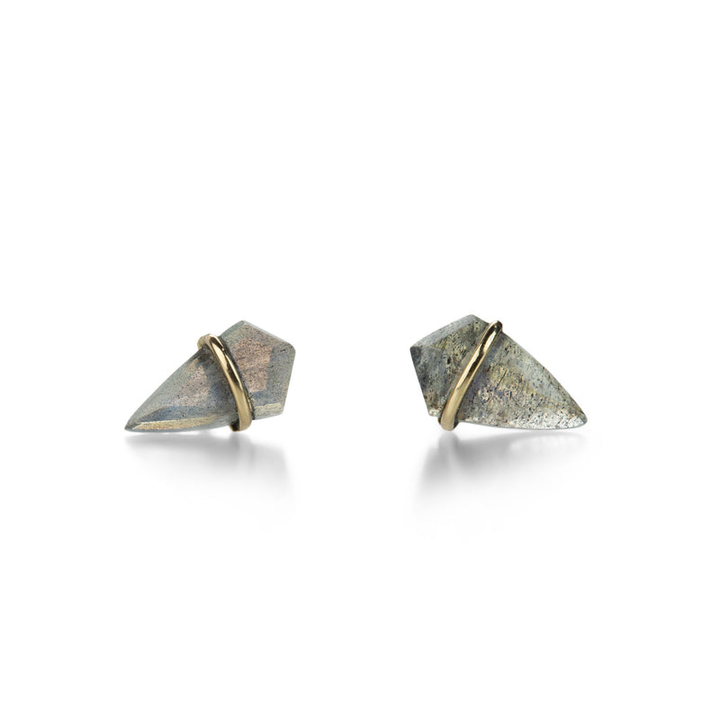 Page Sargisson Small Labradorite Kite Studs | Quadrum Gallery