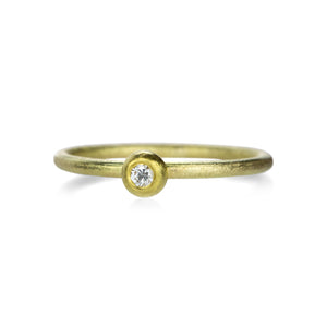 Petra Class Tiny Round Diamond Ring | Quadrum Gallery
