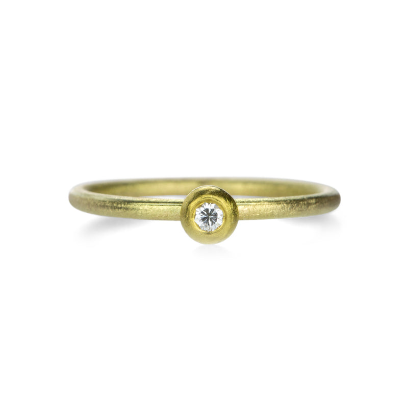 Petra Class Tiny Round Diamond Ring | Quadrum Gallery