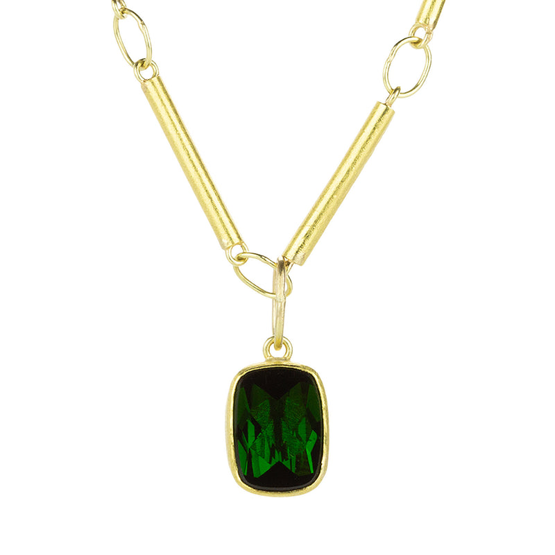 Petra Class Cushion Cut Tourmaline Pendant (Pendant Only) | Quadrum Gallery