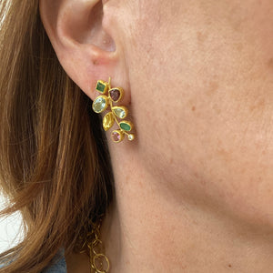 Petra Class Multicolored Gemstone Grape Studs | Quadrum Gallery