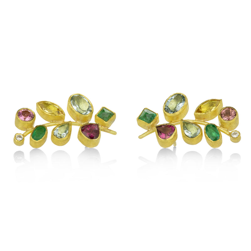 Petra Class Multicolored Gemstone Grape Studs | Quadrum Gallery