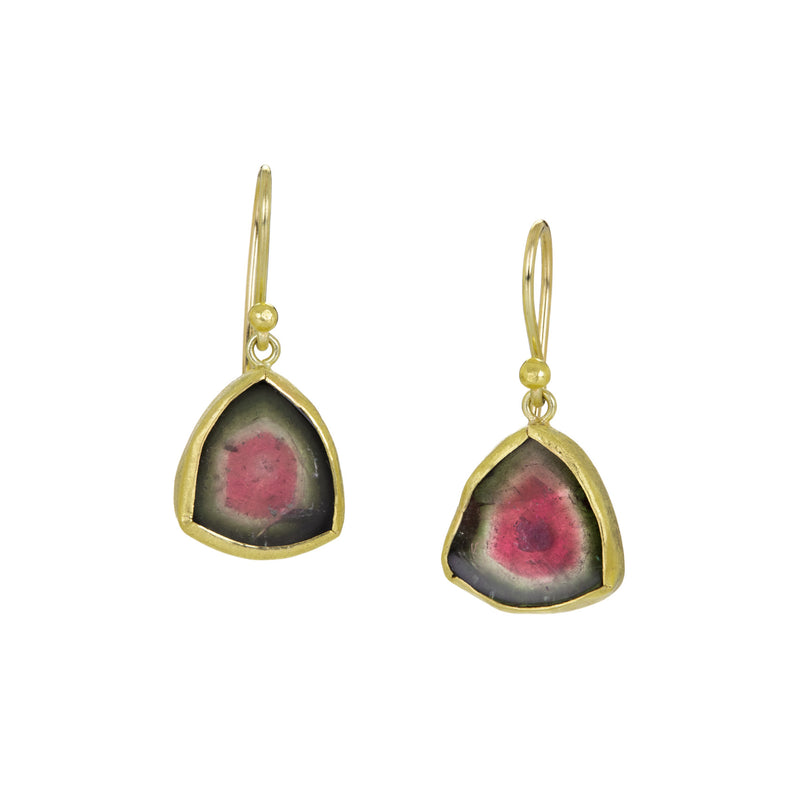 Petra Class Small Watermelon Tourmaline Earrings | Quadrum Gallery