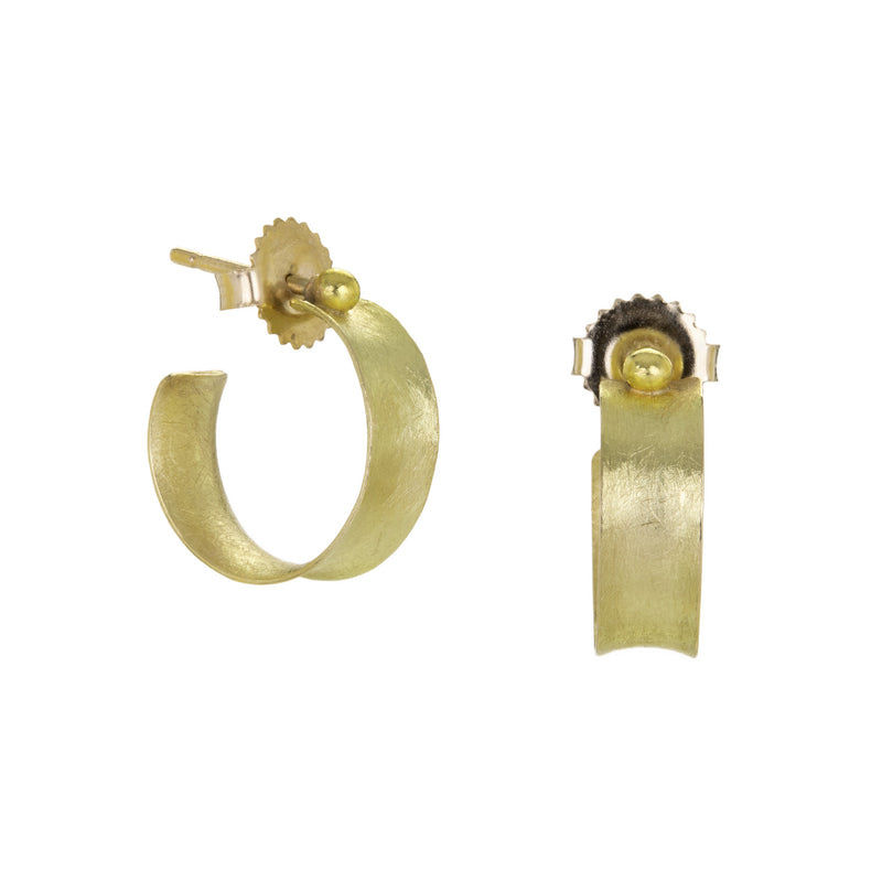 Petra Class Concave Curl Hoops | Quadrum Gallery