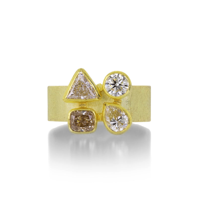 Petra Class One of a Kind Diamond Cluster Ring | Quadrum Gallery