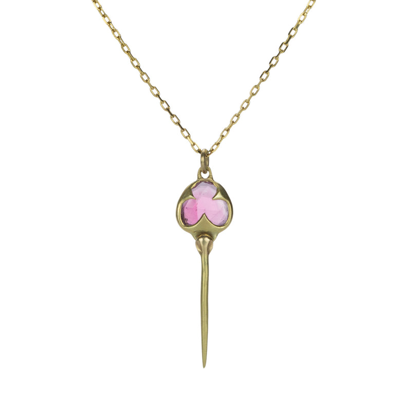 Rachel Atherley Pink Tourmaline Stingray Pendant Necklace | Quadrum Gallery