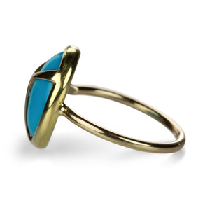 Rachel Atherley Turquoise Lucky Scarab Ring | Quadrum Gallery