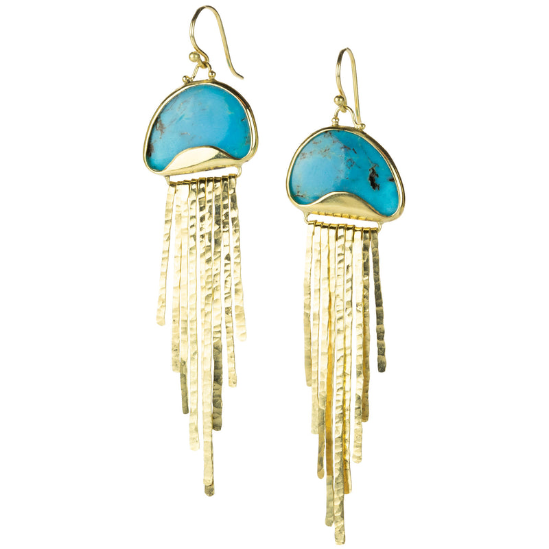 Rachel Atherley Turquoise Jellyfish Earrings | Quadrum Gallery