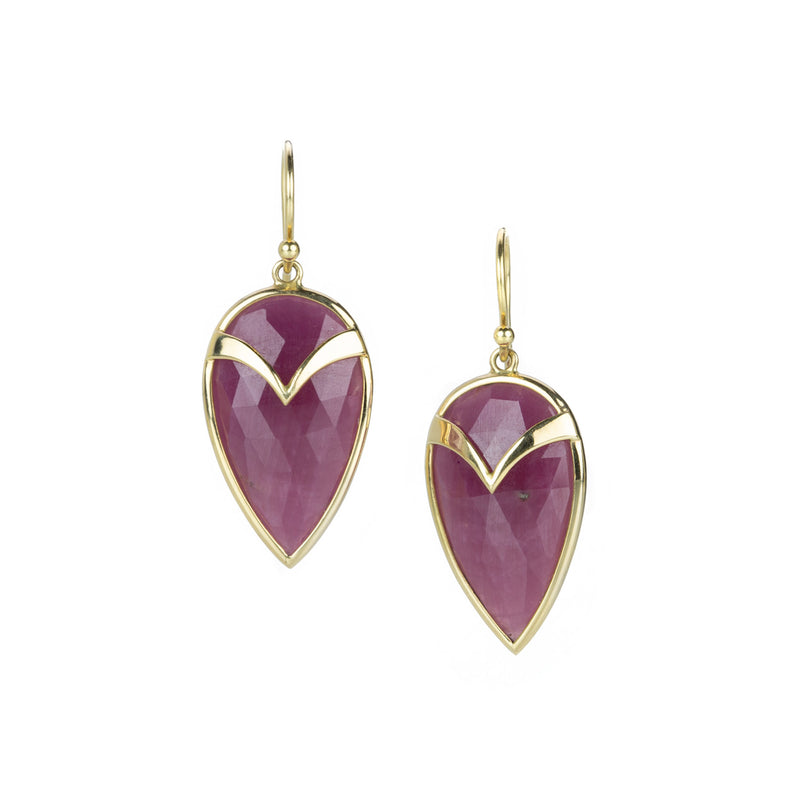 Rachel Atherley Ruby Owl Earrings | Quadrum Gallery