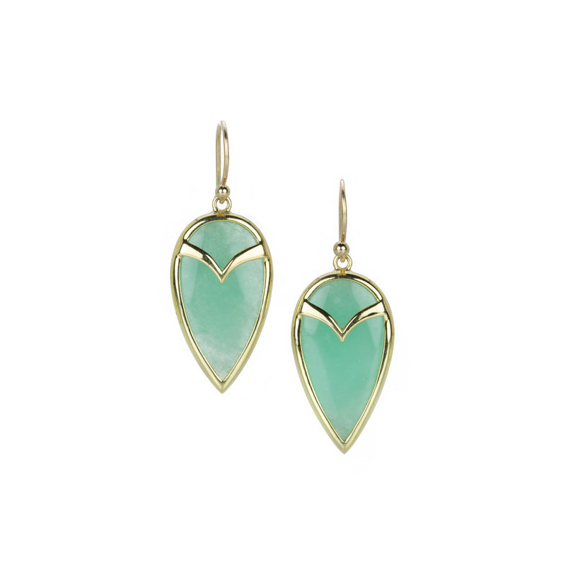 Rachel Atherley Emerald Owl Earrings | Quadrum Gallery