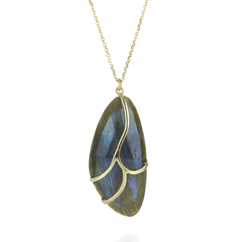 Rachel Atherley Labradorite Butterfly Pendant Necklace | Quadrum Gallery