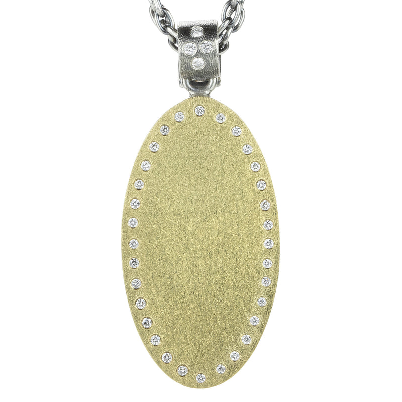 Rene Escobar Mixed Metal Diamond Apolo Pendant (Pendant Only) | Quadrum Gallery