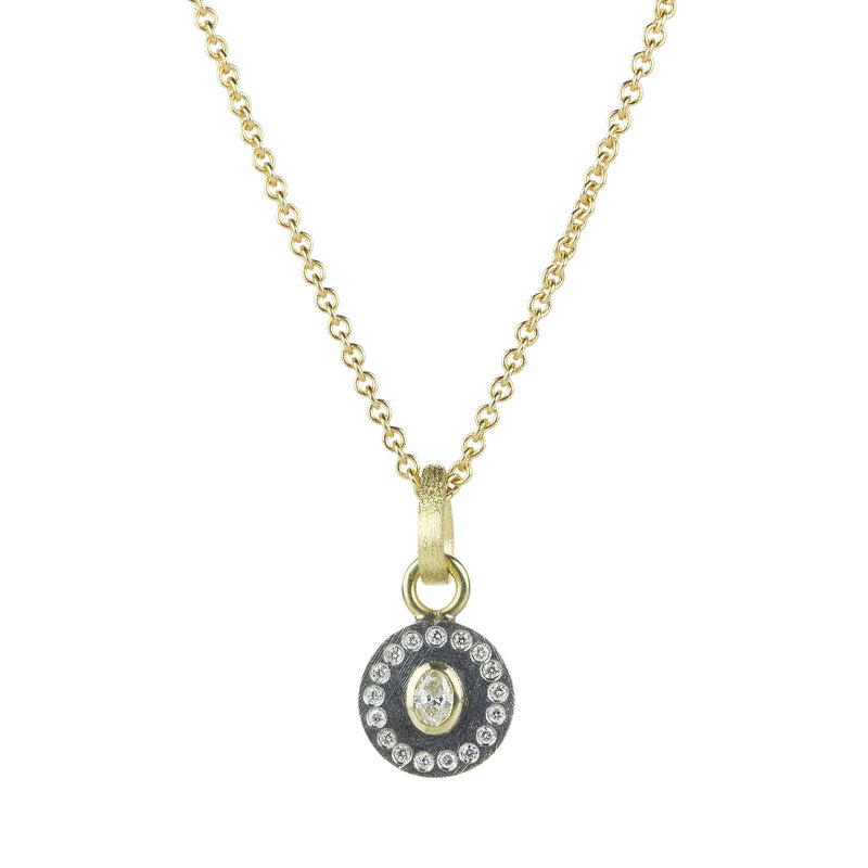 Rene Escobar Mixed Metal Diamond Junia Pendant (Pendant Only) | Quadrum Gallery