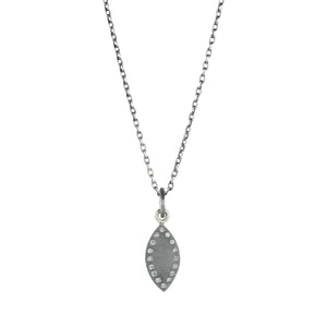 Rene Escobar Silver Elssa Leaf Pendant (Pendant Only) | Quadrum Gallery