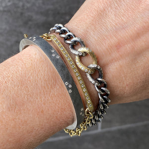 Rene Escobar Curbed Link Bracelet | Quadrum Gallery