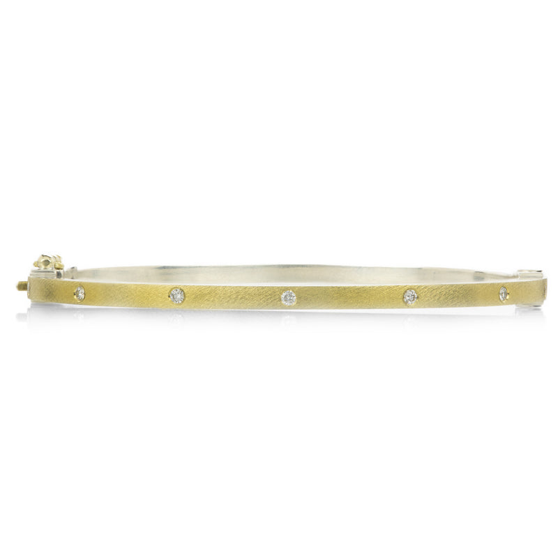 Rene Escobar 2.5mm Olly Lux Diamond Bangle | Quadrum Gallery