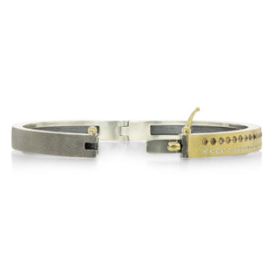 Rene Escobar 6mm Adam Double Bangle Bracelet | Quadrum Gallery