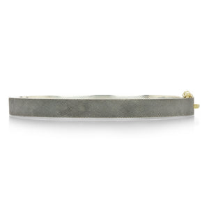 Rene Escobar 6mm Silver Adam Bangle | Quadrum Gallery