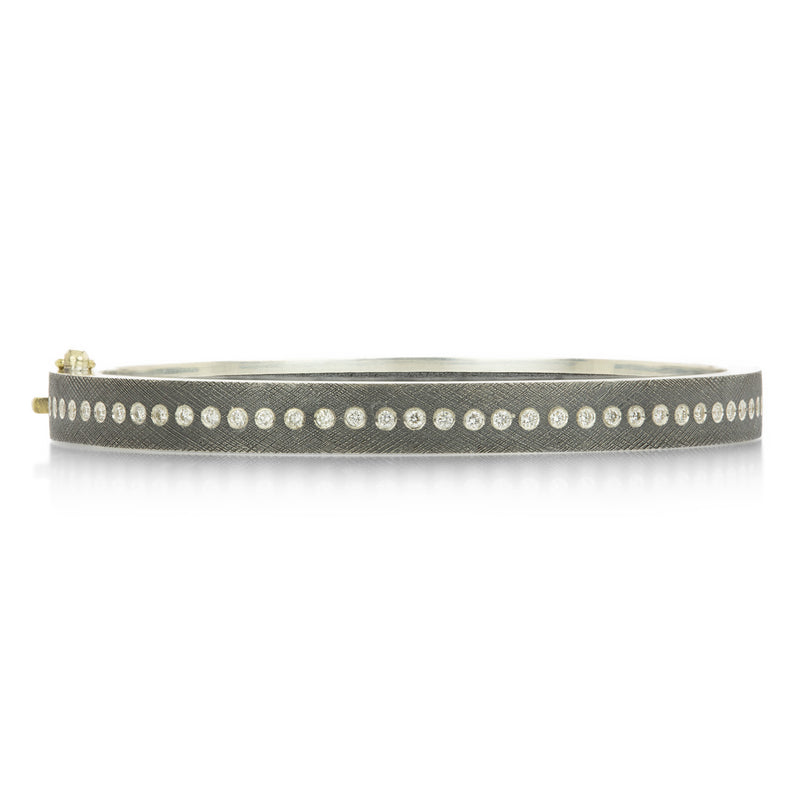 Rene Escobar 6mm Silver Adam Bangle | Quadrum Gallery