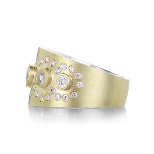 Rene Escobar 18k Yellow Gold Gabriella Diamond Ring | Quadrum Gallery