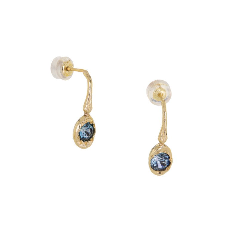 Robin Haley Montana Sapphire Branch Earrings | Quadrum Gallery
